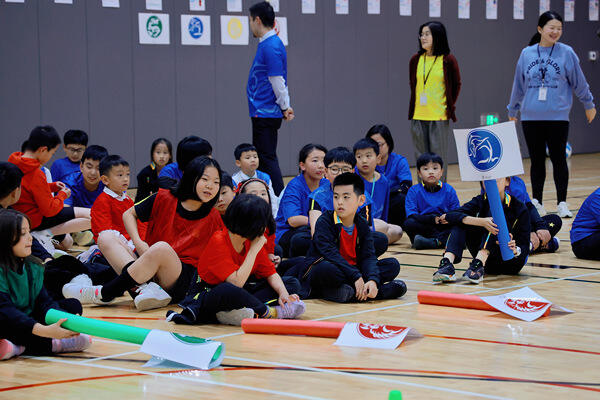 学生集会 - 学院活动,南通惠立学校